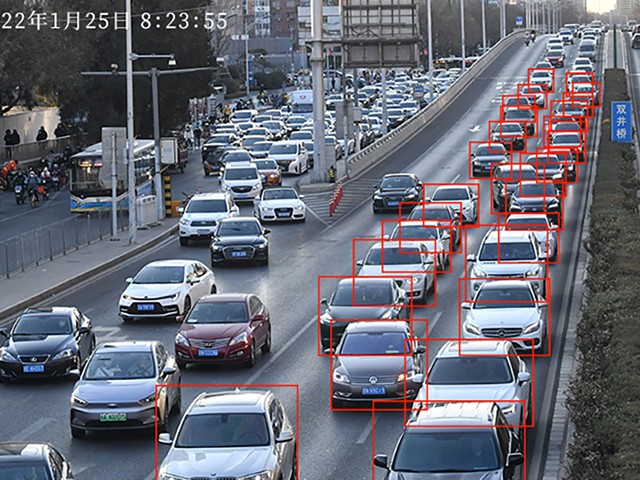 車輛排隊(duì)長度識別