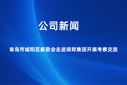青島市城陽區新聯會走進深邦集團開展考察交流