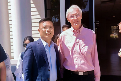 深邦集團董事長張澤謙受邀赴美進行學術考察，探索硅谷科技企業