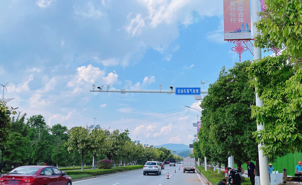 機動車尾氣遙感監測系統圖片