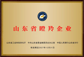 山東省瞪羚企業(yè)